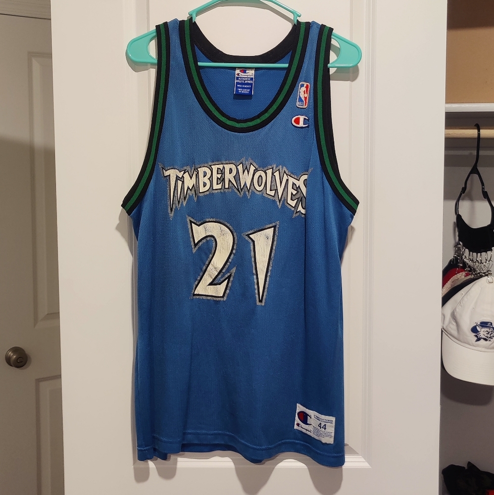 Kevin Garnett Minnesota Timberwolves Champion Jersey